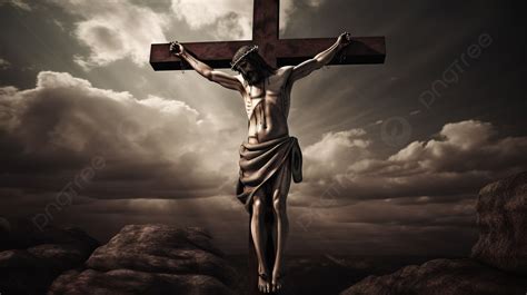 On the cross .